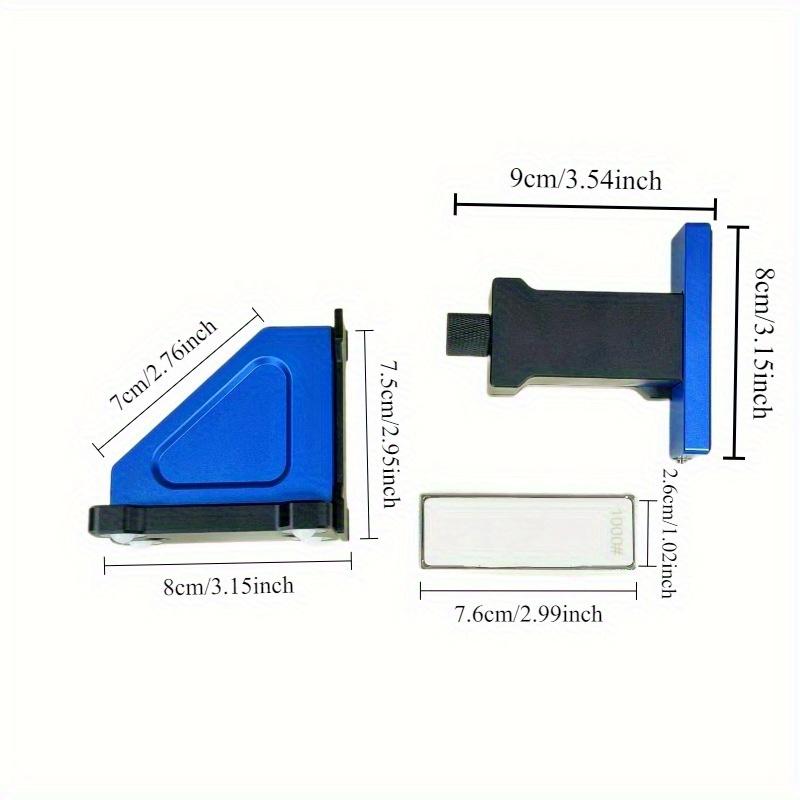 Kit Afilador de Cuchillos de Diamante 2025, Piedra de Afilar de Rodillo Magnético, Soporte, Mantiene las Hojas Afiladas por Años, Imprescindible en la Cocina