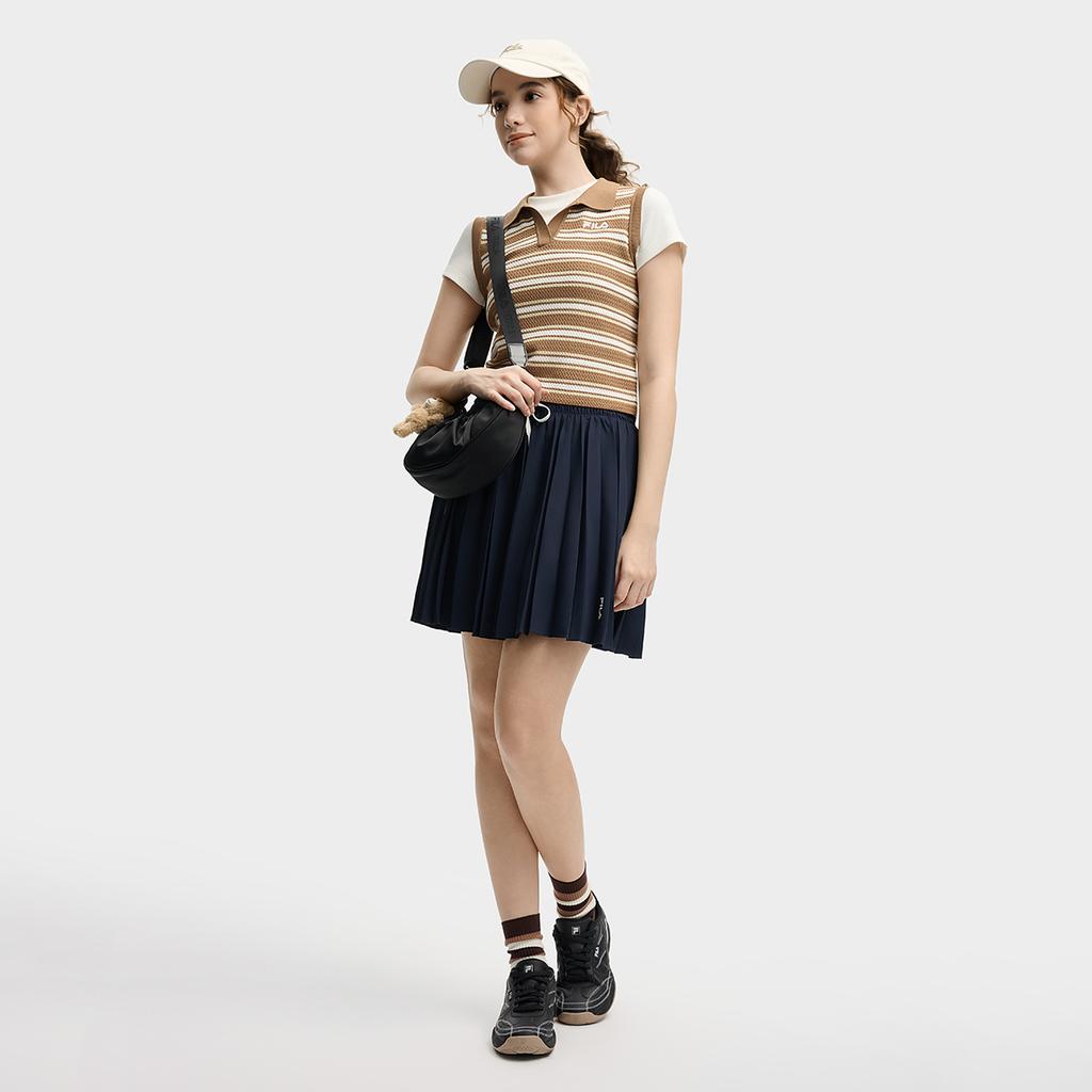 New FILA ORIGINALE Casual Short Skirts Women's Secret Mirror Blue F11W539301F-DB