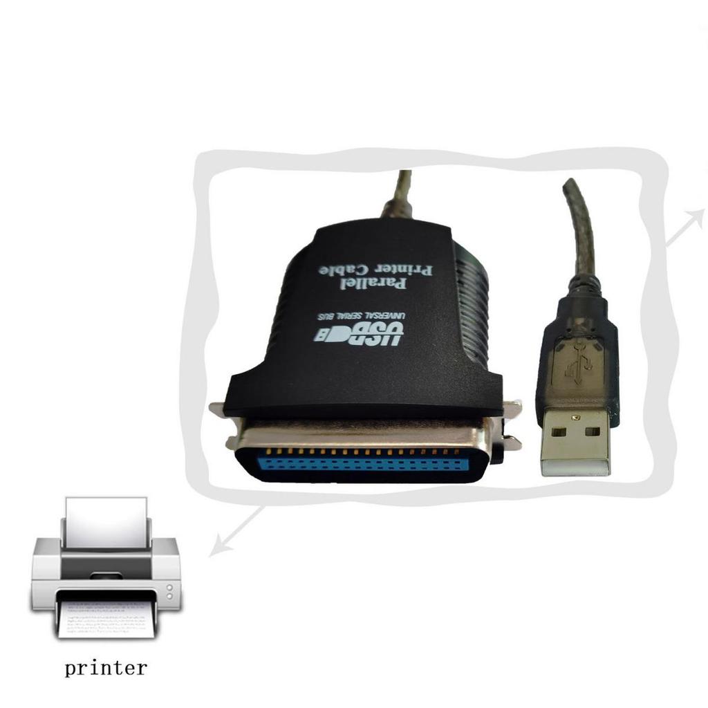 USB To Parallel Printer 36-Pin Adapter Cable