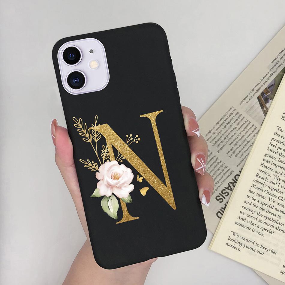 For Apple iPhone 11 Case Soft Slim Fundas Pretty Fashion Letters Phone Cover For iPhone 11 iPhone11 Pro Max Shockproof Cases
