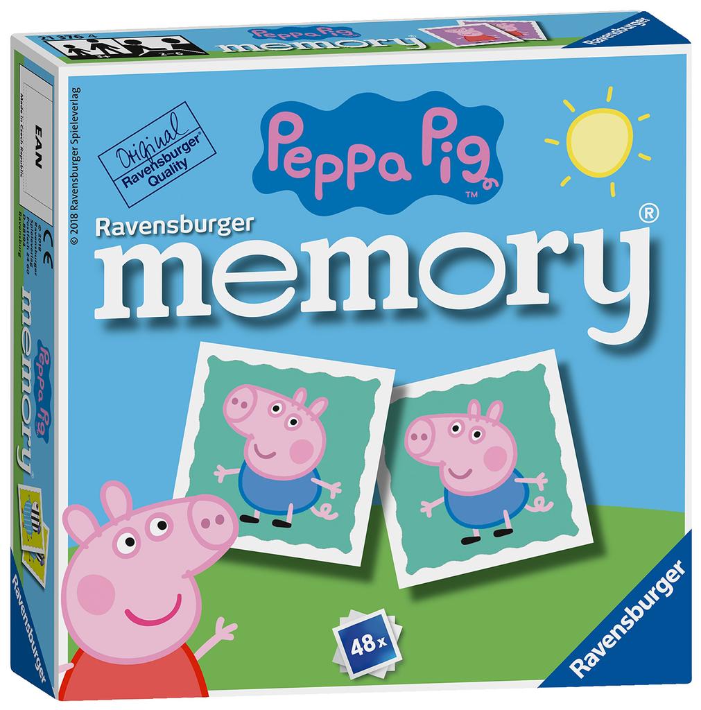 Ravensburger UK 21376 Ravensburger Peppa Pig Mini Memory