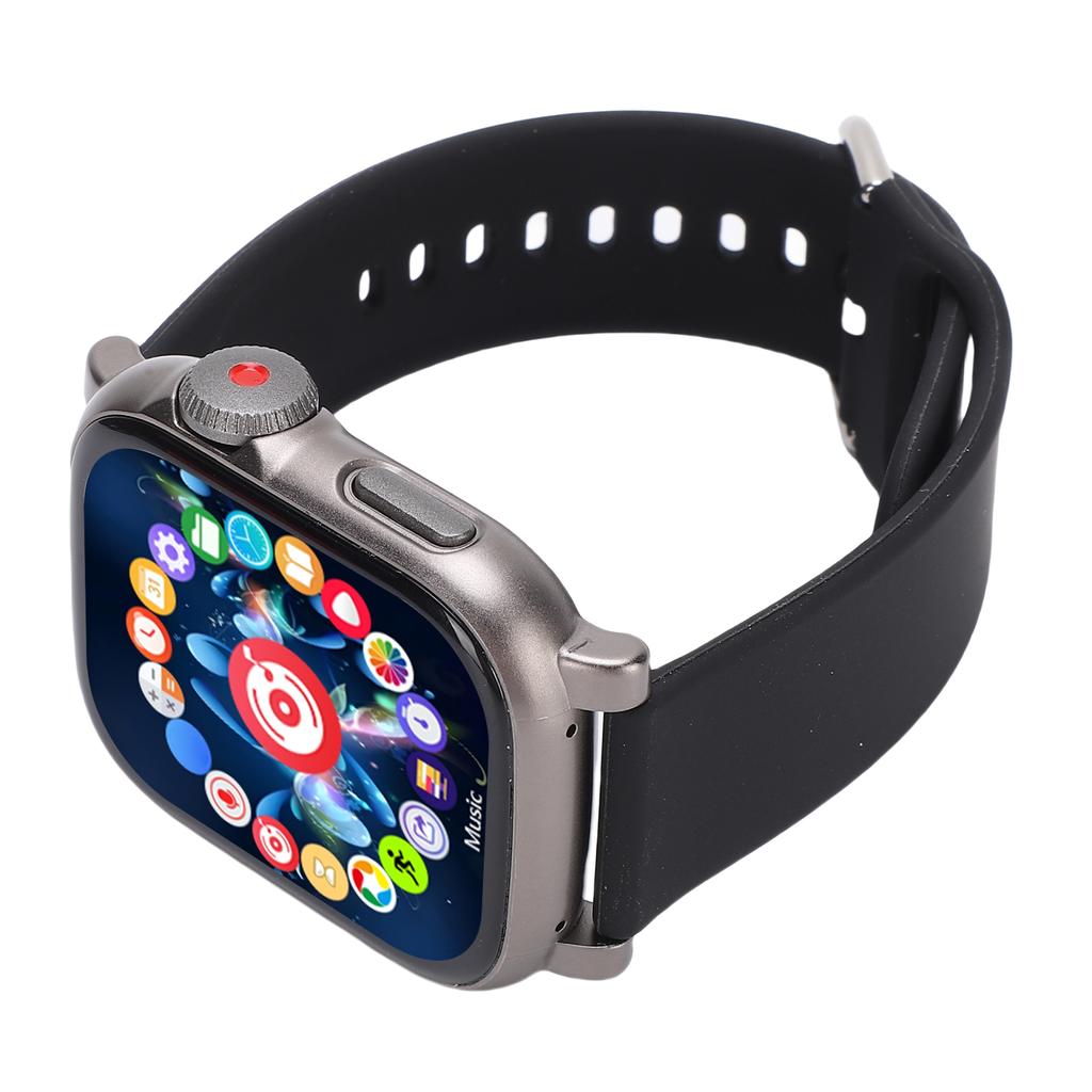 Wearable MP3 Player Bluetooth 5.4 Music Player with Touch Screen and Wrist Band Built in Speaker Voice Recorder Fitness