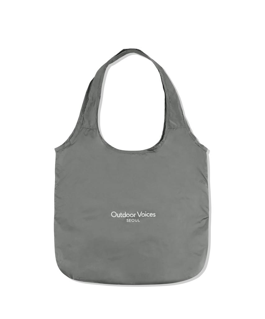 Outdoor Voices Seoul Exclusive Nylon Tote Bag (Charcoal)