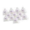Pack of 12 Empty Lavenders Sachets Small Cotton Linen Drawstring Bags for Filling Spices Stylish Gifts Wrapping Pouches