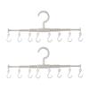 1/2PCS Retractable 8-Hook Clothes Hanger - 360 Rotation Rack for Hats, Underwear, Ties & Drying
