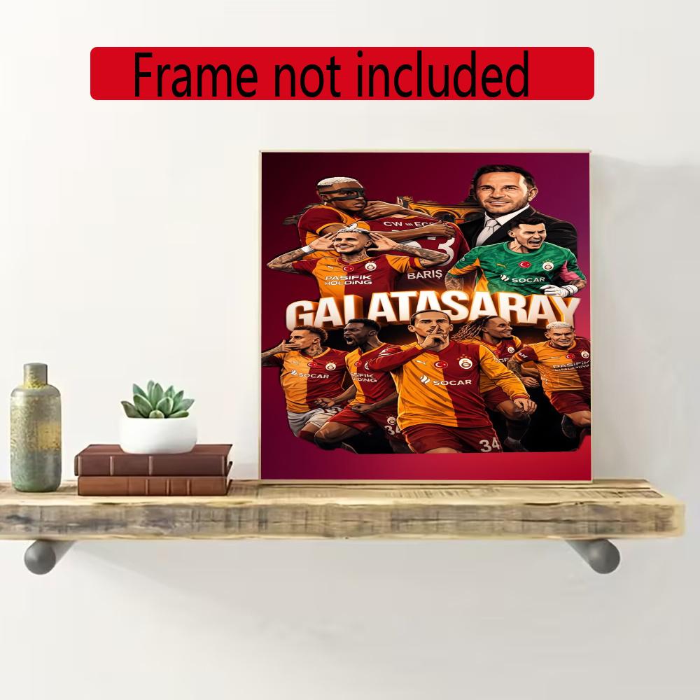 Galatasaray Customize Your Name Diamond Painting Round Diamond Diy Frameless Holiday Artwork Suitable For Home Office Wall Decoration
