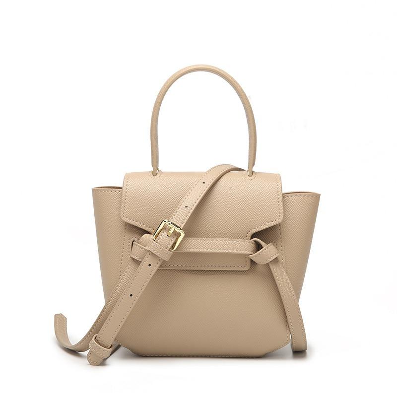 

Catfish bag generation versatile wing bag OEM genuine leather niche handbag Length 24X Height 18X11 Wide