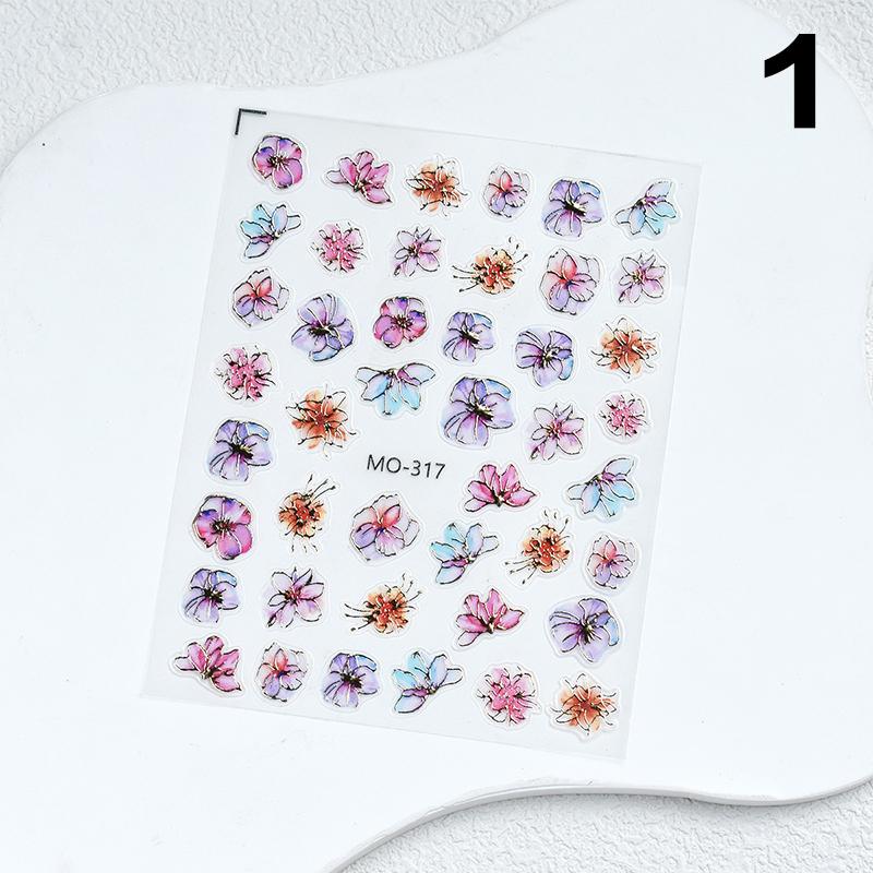 

Позолоченный цветок в форме наклейки для ногтей, клей для улучшения стереоскопического эффекта, украшение для ногтей в салоне красоты своими руками 1