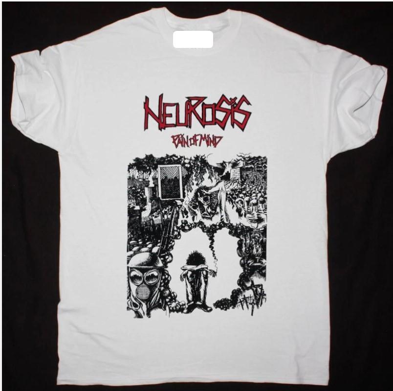

Vintage Neurosis Pain Of Mind Cotton White All Size Men Women Tee Shirt Unisex T-Shirt M