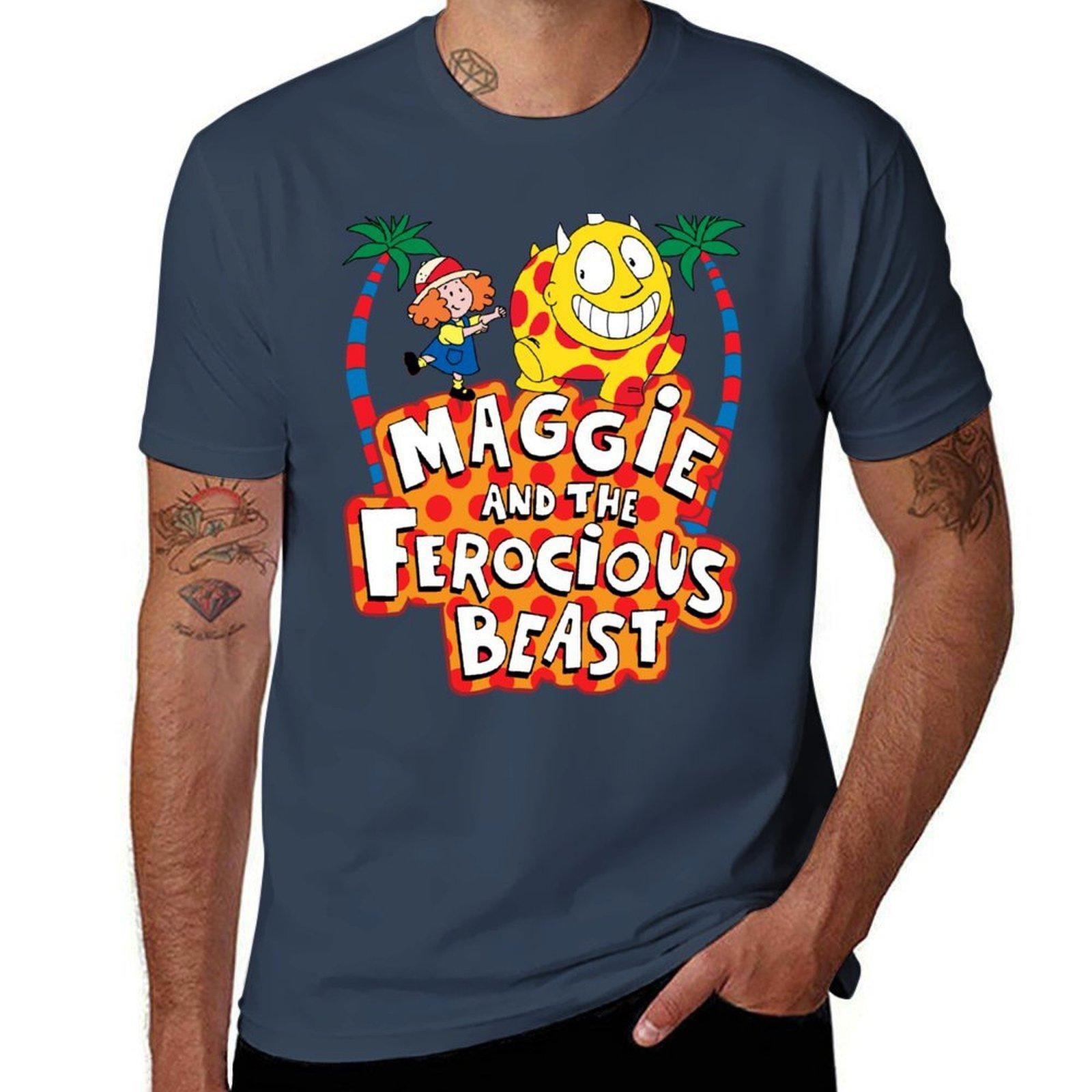 Maggie And The Ferocious Beast TShirt Plus Size All Match Tee Shirt S