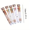 Back to school season 10pcs 0.7mm Creative Bear shape Multiple colors ballpoint pen, Cute stationery colorful ballpoint pen School Creative Stationery
