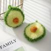Avocado Shaped Kitchen Cleaning Sponge for Kitchen Dishwashing Cloth Soft Absorbent Household Cleaning Tools Easy Kitchen Tools