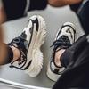 Fashion Niche Design Men's Low Top Thick Soled Casual Shoes 2025 Autumn New Fashion Trend Versatile Comfortable Non Slip Chunky sneakers