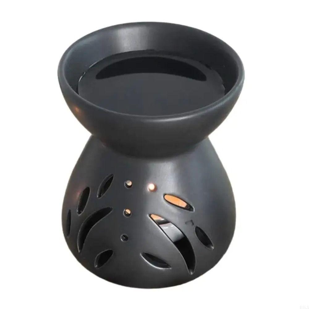 With Tealight Spoon Ceramic Candle Burner Handmade Candle Wax Melter Wax Melt Warmer Home Decor