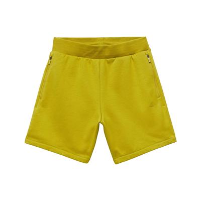 Ss23 Chapter 03 Series Solid Double-Sided Knit Casual Shorts Unisex Bottoms Olive-Green IN4249