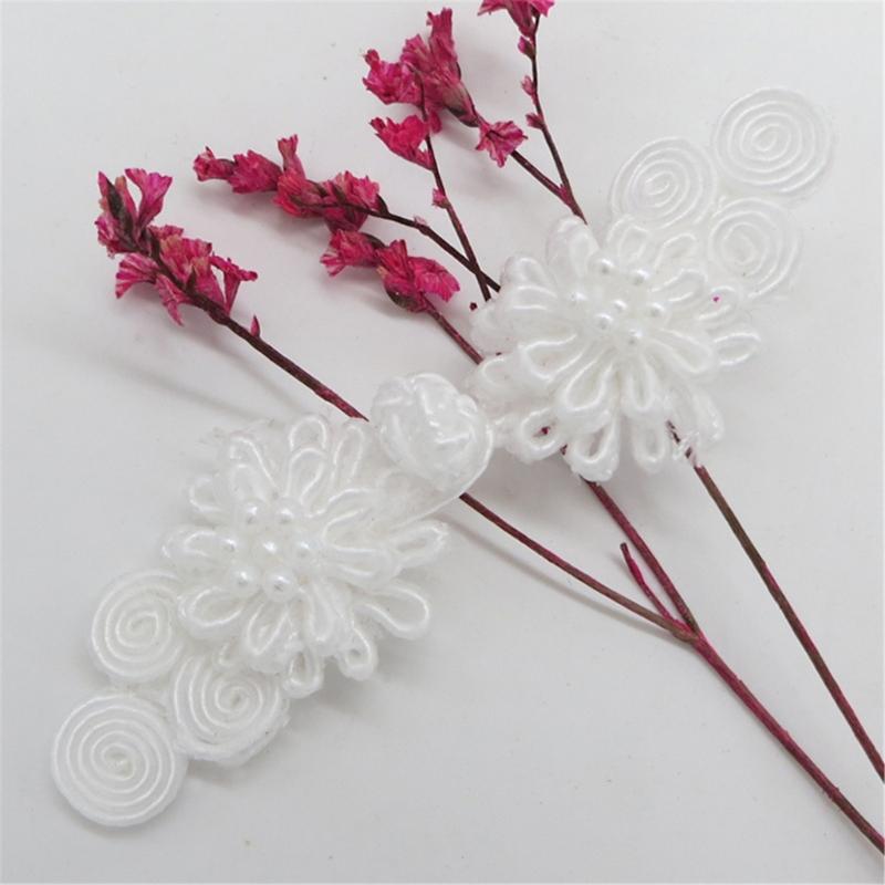 Chinese Traditional Button Sewing Crafted Frog Buttons Sew On for DIY Handcraft Cheongsam Embellishment