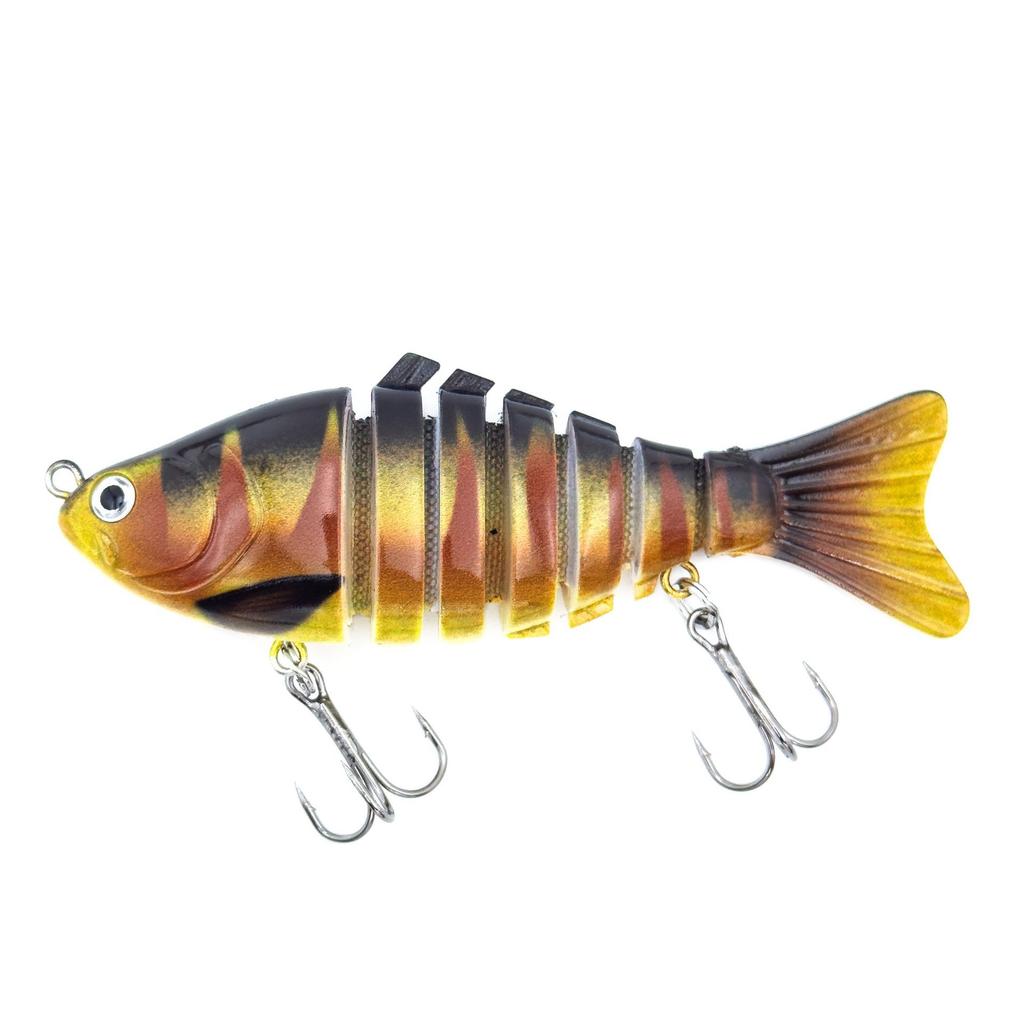 1pc of Segmented Fish Imitation Hard Bait Soft Lures - 2.36inch/5G - Suitable for Fishing Trout And Bass in Both Saltwater And Freshwater