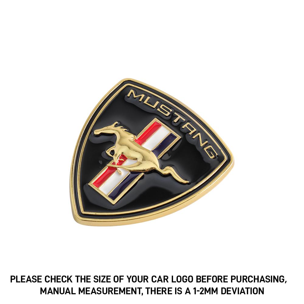 clfizj1 Metal Logo Car Front Window Body Stickers For Ford Mustang Focus Mk2 Mk3 GT500 Ranger Focus Kuga Fusion Esco Mondeo mk5 mk7 mk3