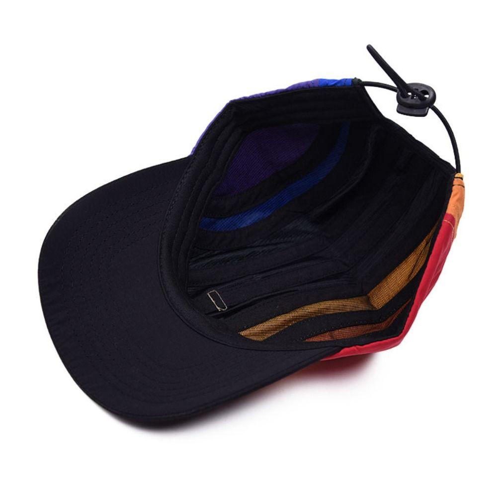 UV Protection Snapback Cap Adjustable Men Sun Hats Rainbow Baseball Caps  Outdoor Sports
