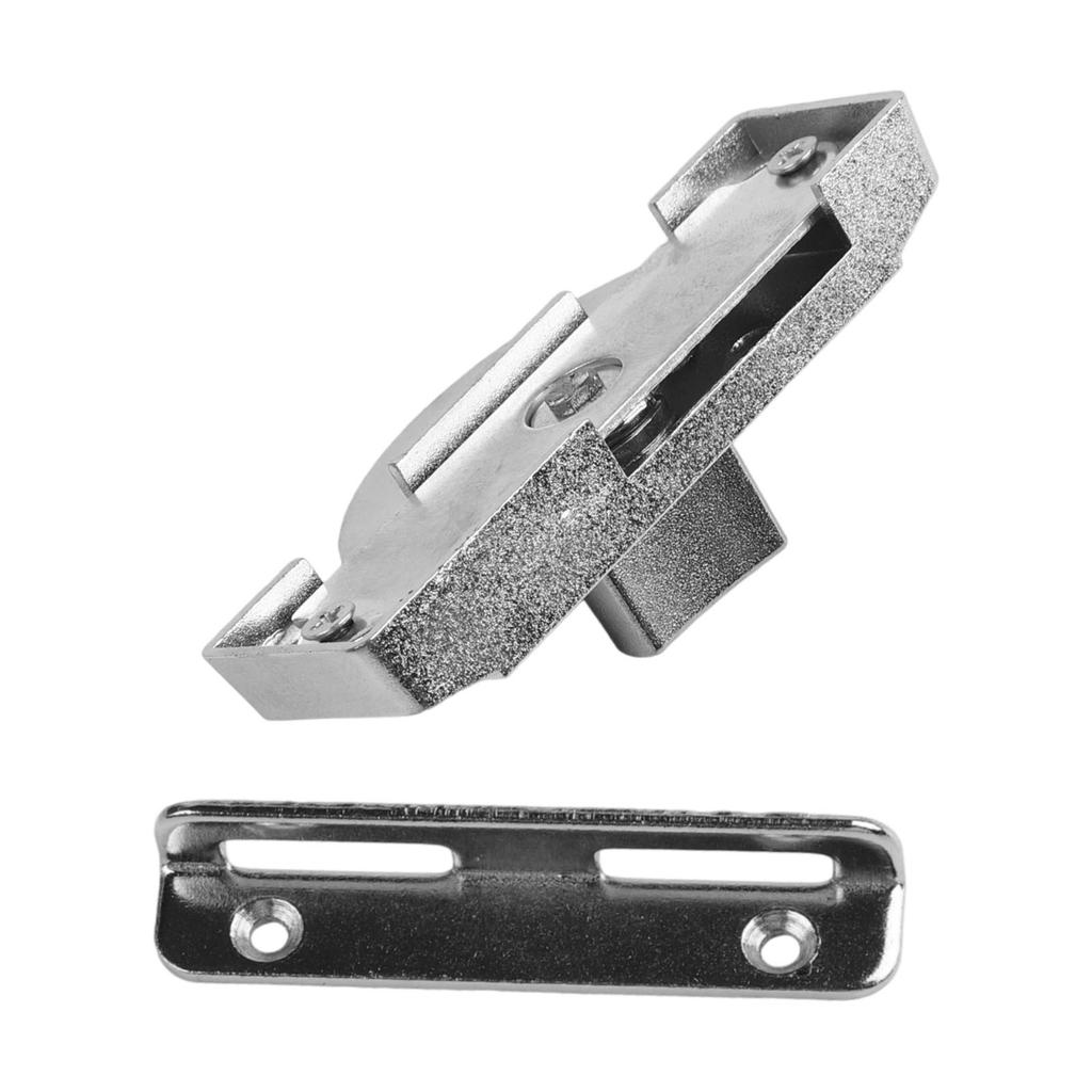 Compact Sliding Door Lock Bracket Push Pull Lock 83*26mm Right Angle Latch Compact Lightweight Lock High-quality Stainless Steel