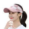 Women's Summer Knitted Sun Shading and Sun Protection Empty Top New Sun Shading Duck Tongue Sun Hat