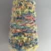 Segment Dyed Fish Tail Popcorn Hand Mixed Thread Yarn, Hand-woven Special DIY Knitting Sweater Special Bag Scarf Knitted Wool