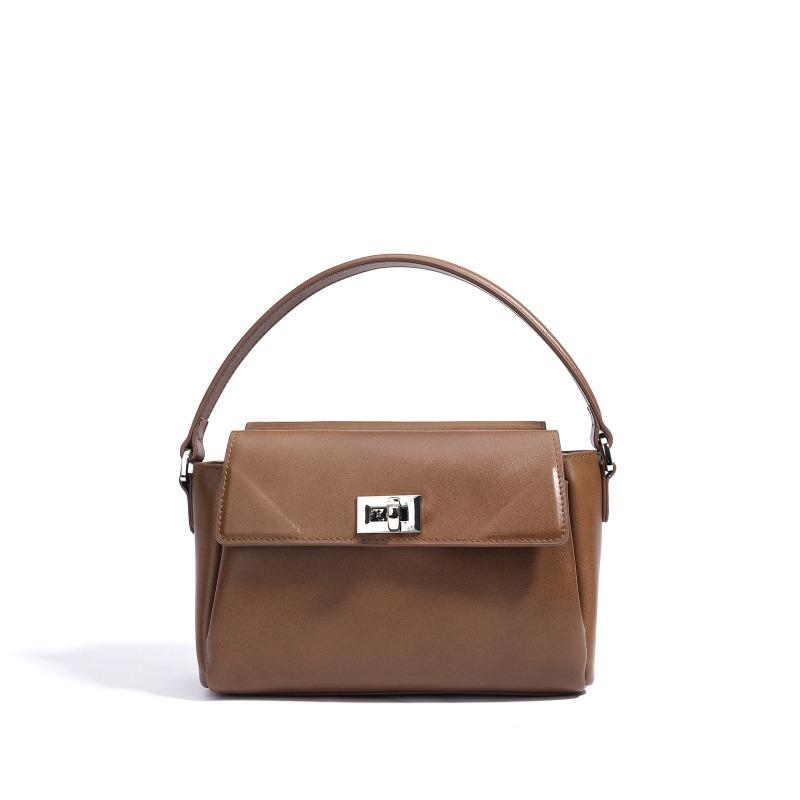 Single Shoulder Leather Mobile Phone Exquisite Messenger Bag Bag Small Bag Versatile Commuter Small Bag Niche High-end Handbag