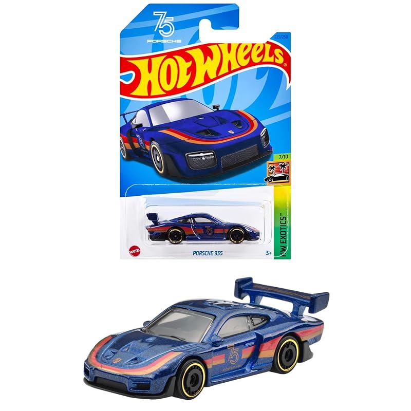 

Колеса Hot Wheels) базовая машина porsche 935 [3 года~] HNK54