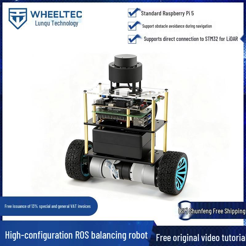 Monopattino Elettrico Autobilanciato B585 Potenziato con Rilevamento Ostacoli Radar e Navigazione ROS
