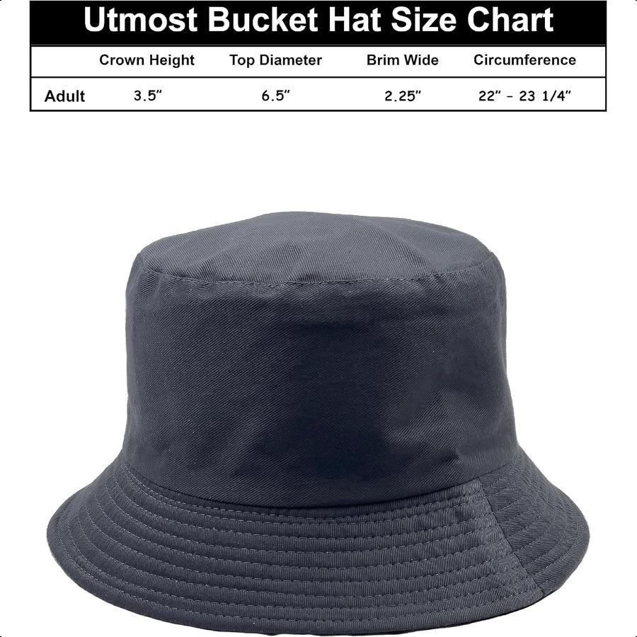 Bucket Hat Two Tone Dual Color and Gradient Styles Lightweight Packable Outdoor Summer Sun Hat