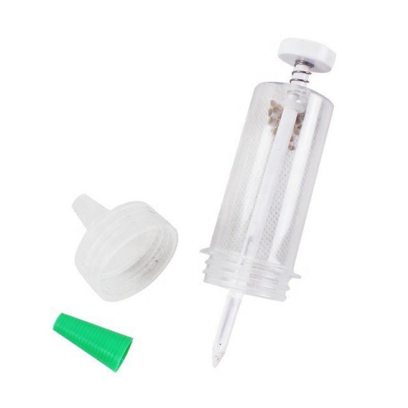 Handlicher Samenspender, Mini-Manuelle Sämaschine für Gartenpflanzung, Blumentopf & Gartenbeet Essentielle Gartenbedarf