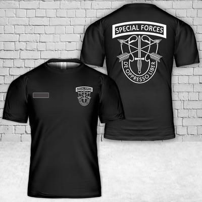 Custom Name US Army Special Forces Green Berets Unisex T-Shirt