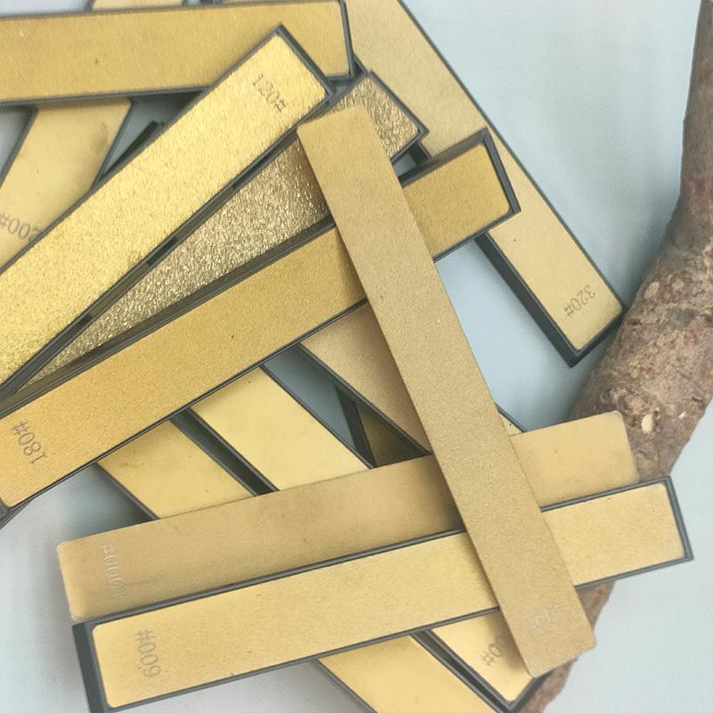 Golden Diamond Whetstone Knife Sharpener Fixed Angle Knife Sharpener Sharpening Stone Diamond Whetstone Oil Stone Honing Stones