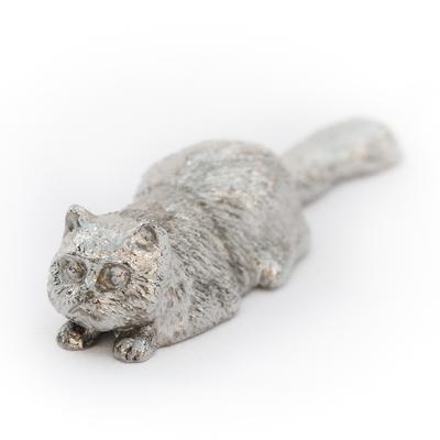 Cat (lying Down) Made In England Animal Art Figurine Collection