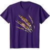 Tiger Eye For Men Women Claw Animal Siberian Tiger Face T-Shirt
