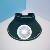 Portable Rechargeable Fan Hat Long-lasting Adjustable Empty Top Fan Hat Versatile Breathable Wide Brim Sunscreen Cap Summer