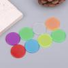 100 Stuks 25 Mm Kleur Plastic Chip Bingo Chip Montessori Interactief Leren Educatie Wiskunde Speelgoed Familie Feest Tellen Speelgoed
