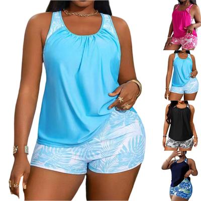 Women's Two-Piece Bikini Set Plus Size Split Swimsuit