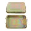 Galvanized Oil Drip Tray Pan Professional Metal Drain Container   Auto Repair Tool for Vehicle