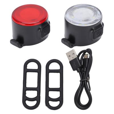 Luz Trasera Recargable USB para Bicicleta Luz Trasera de Seguridad para Ciclismo