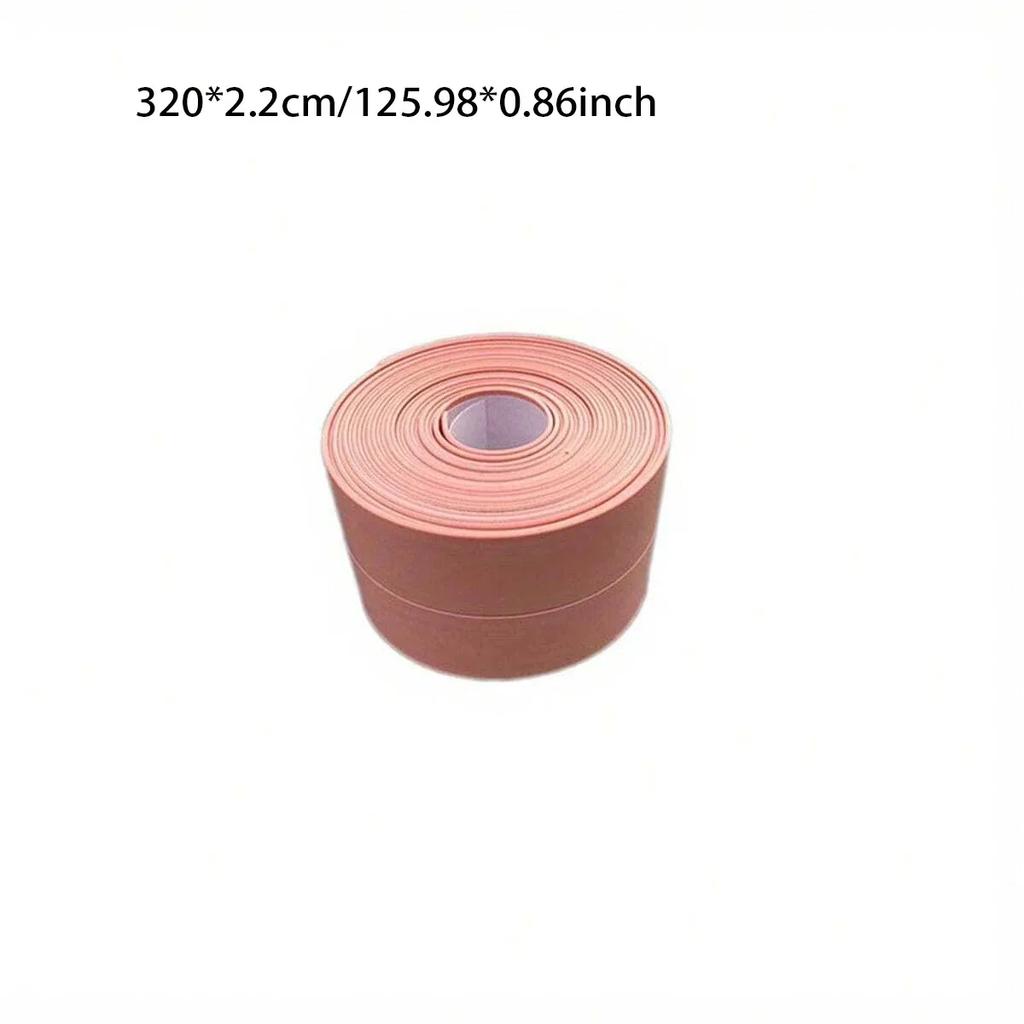 1 Roll of Kitchen Anti-mold and Waterproof Tape, Moisture-proof Kitchen and Bathroom Sink Gap, Beautiful Seam Toilet Sticker