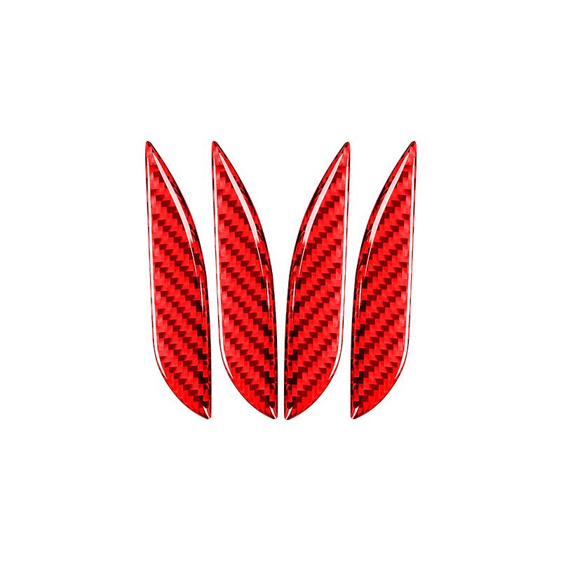 For BMW 3 Series F30 2013-2018 Accessories Carbon Fiber Interior Car Interior Door Handle Decoration Cover Trim Frame Stickers