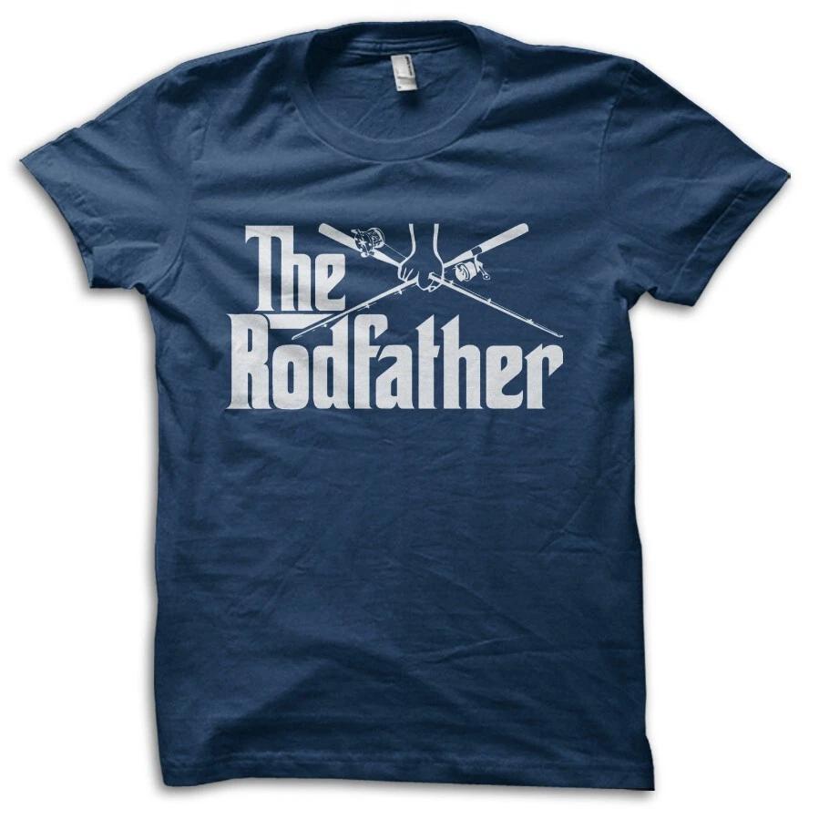 The Rodfather Fishing Joke Gangster Movie Parody T-Shirt M5767 XXXL