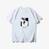 2025 Winter and Autumn Chainsaw Man Tshirt Bomb Devil Reze Merchandise Short Sleeve Anime Japanese Style Black Tshirt Clothing