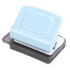 6 Hole Punch 5.5mm Hole Diameter 8 Sheet Capacity Small Loose Leaf Paper Puncher for Planner Notebook