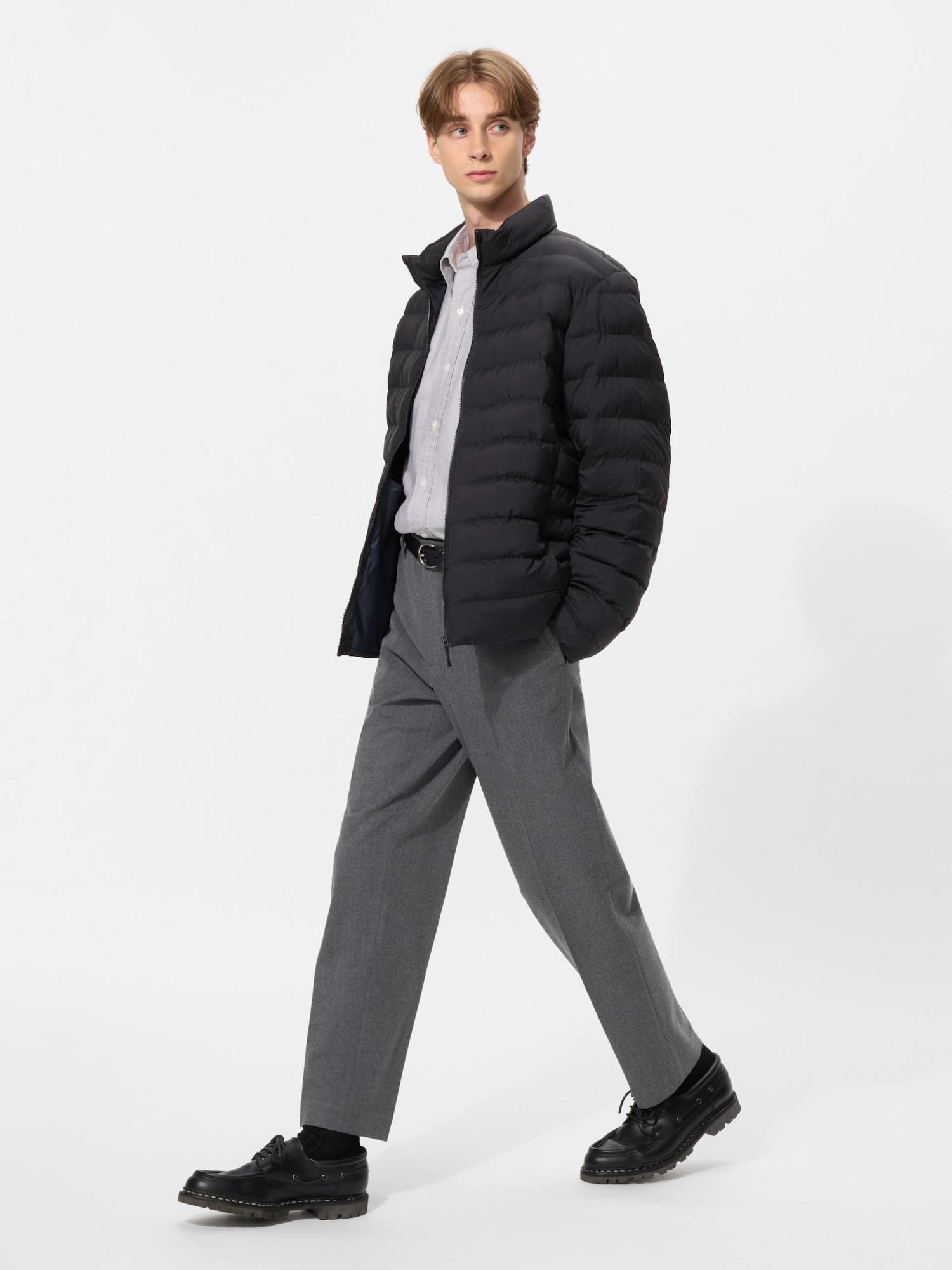 

Uniqlo Теплые умные брюки короткой длины 08 DARK GRAY/70