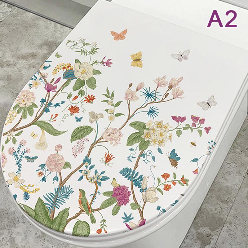 

3D Наклейка на сиденье унитаза, художественные обои, наклейки для ванной, самоклеящиеся съемные наклейки на крышку унитаза, аксессуары для домашнего декора