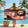 Kpop Hunter Fashion Beach Towel: Ideal for Summer Adventures Soft, absorbent and quick drying suitable for swimming and bathing