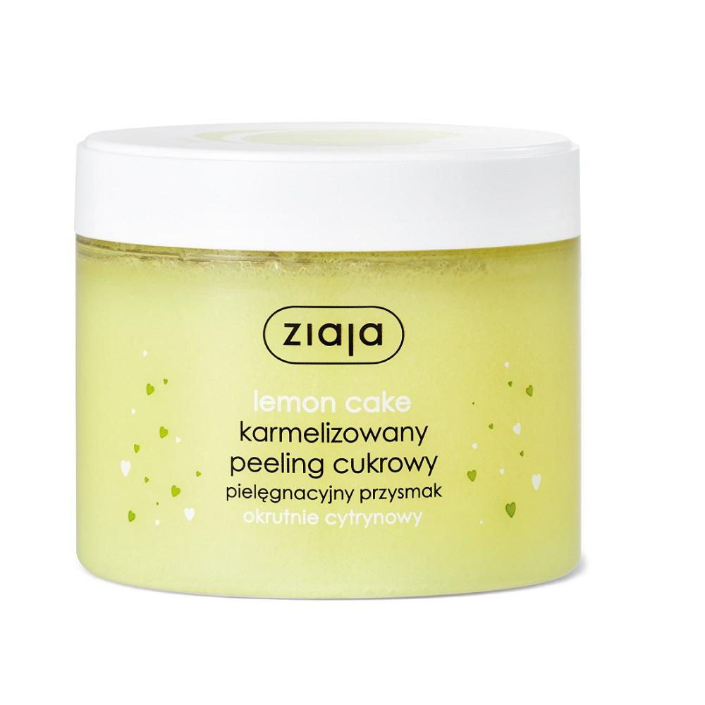 Ziaja Lemon Cake Body Scrub 300ml Exfoliating Polish