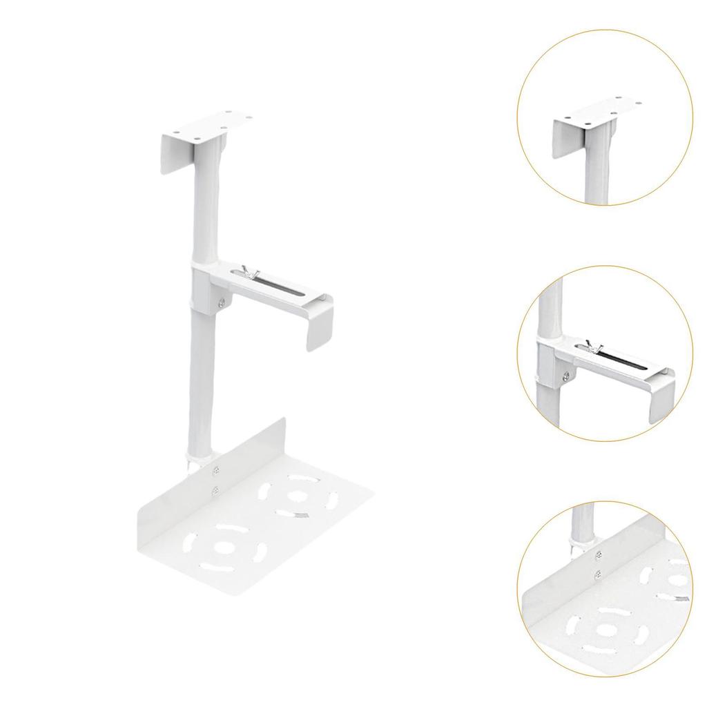 CPU Mount Bracket under Desk, Computer Bracket, Wall Host Easy to Install, P